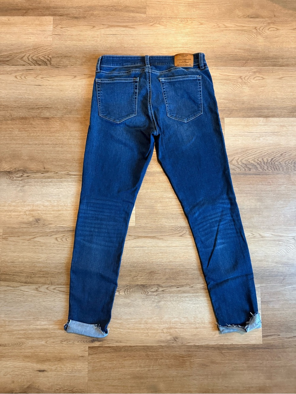Lucky Brand Stella Skinny Low Rise Raw Hem 6/28 - Picture 2 of 4